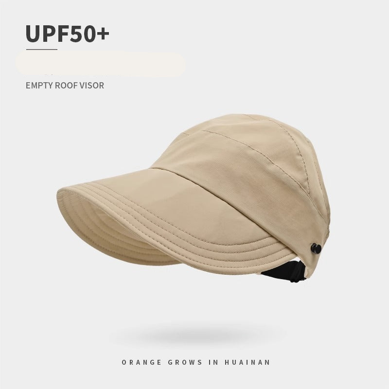 Wholesale Ponytail-able, hollow-top sun-proof cap